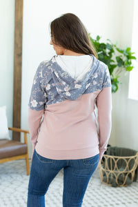 Ashley Hoodie - Blush and Floral