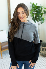 Load image into Gallery viewer, Ashley Hoodie - Gray and Black