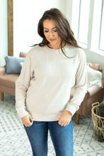 Load image into Gallery viewer, Corrine Ribbed Pullover Top - Oatmeal