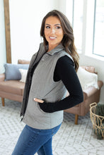 Load image into Gallery viewer, Remy Zip Up Vest - Heathered Grey
