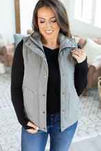 Load image into Gallery viewer, Remy Zip Up Vest - Heathered Grey
