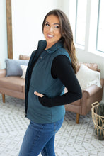 Load image into Gallery viewer, Remy Zip Up Vest - Heathered Teal