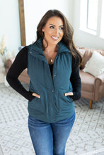 Load image into Gallery viewer, Remy Zip Up Vest - Heathered Teal