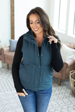 Load image into Gallery viewer, Remy Zip Up Vest - Heathered Teal