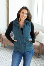 Load image into Gallery viewer, Remy Zip Up Vest - Heathered Teal