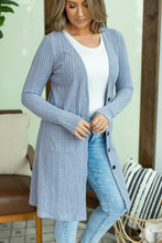 Load image into Gallery viewer, Knit Colbie Cardigan - Denim