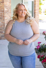 Load image into Gallery viewer, Tara Ribbed Tank - Grey