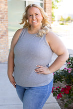 Load image into Gallery viewer, Tara Ribbed Tank - Grey