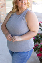 Load image into Gallery viewer, Tara Ribbed Tank - Grey