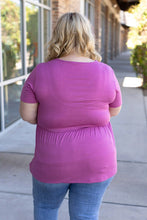 Load image into Gallery viewer, Sarah Ruffle Short Sleeve - Orchid