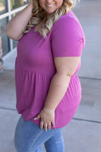 Load image into Gallery viewer, Sarah Ruffle Short Sleeve - Orchid