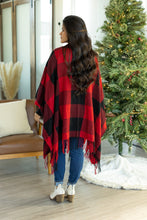 Load image into Gallery viewer, Plaid Shawl - Buffalo Plaid