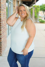 Load image into Gallery viewer, Tara Ribbed Tank - White