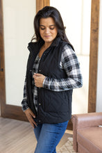Load image into Gallery viewer, Remy Zip Up Vest - Black