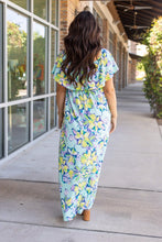 Load image into Gallery viewer, Oakley Off The Shoulder Maxi Dress - Mint Floral