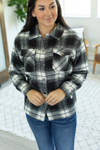 Load image into Gallery viewer, Norah Plaid Shacket - Quilted Black
