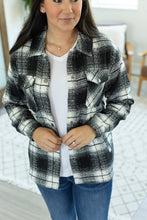Load image into Gallery viewer, Norah Plaid Shacket - Quilted Black