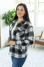Load image into Gallery viewer, Norah Plaid Shacket - Quilted Black