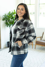 Load image into Gallery viewer, Norah Plaid Shacket - Quilted Black
