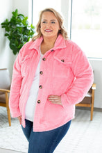 Load image into Gallery viewer, Fleece Shacket - Pink