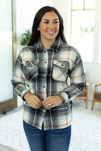 Load image into Gallery viewer, Norah Plaid Shacket - Black and Gold