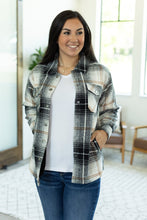 Load image into Gallery viewer, Norah Plaid Shacket - Black and Gold