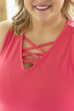 Load image into Gallery viewer, Criss Cross Tank - Pink