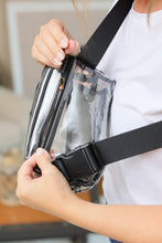 Load image into Gallery viewer, Clear Bag - Black