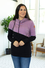 Load image into Gallery viewer, Ashley Hoodie - Spooky Stripes