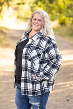 Load image into Gallery viewer, Norah Plaid Shacket - Ivory and Black