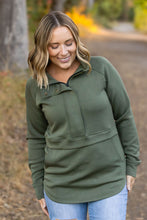 Load image into Gallery viewer, Mia Scuba Halfzip - Olive