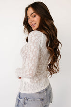 Load image into Gallery viewer, Hattie Lace Long Sleeve