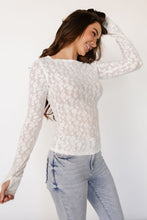 Load image into Gallery viewer, Hattie Lace Long Sleeve
