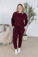 Load image into Gallery viewer, Corrine Ribbed Pullover Top - Burgundy