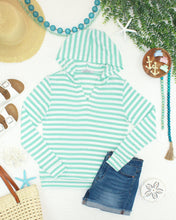 Load image into Gallery viewer, Amelia Striped Hoodie - Green