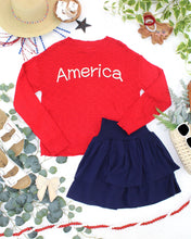 Load image into Gallery viewer, Roxie Ruffle Skort - Navy
