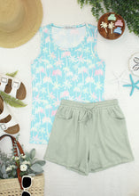 Load image into Gallery viewer, Ava Tank - Aqua Palm