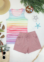 Load image into Gallery viewer, Candice Crinkle Shorts - Dusty Rose