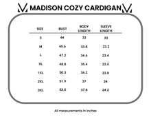 Load image into Gallery viewer, Madison Cozy Cardigan - Navy