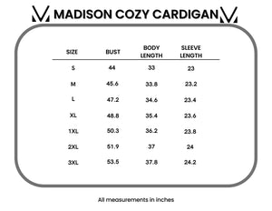 Madison Cozy Cardigan - Navy