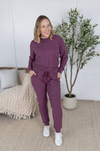 Load image into Gallery viewer, Corrine Ribbed Pullover Top - Plum
