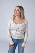 Load image into Gallery viewer, Alyssa Long Sleeve Top - Wildflower Gardens