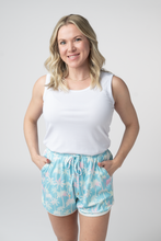 Load image into Gallery viewer, Nova Summer Shorts - Aqua Palm