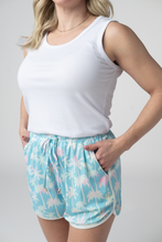 Load image into Gallery viewer, Nova Summer Shorts - Aqua Palm