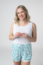 Load image into Gallery viewer, Nova Summer Shorts - Aqua Palm