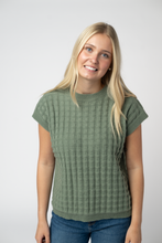 Load image into Gallery viewer, Kelly Knitted Top - Sage