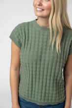 Load image into Gallery viewer, Kelly Knitted Top - Sage
