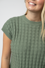 Load image into Gallery viewer, Kelly Knitted Top - Sage