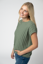 Load image into Gallery viewer, Kelly Knitted Top - Sage