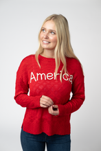 Load image into Gallery viewer, America Red Top
